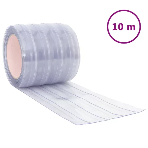 Átlátszó PVC ajtófüggöny 200 mm x 1,6 mm 10 m