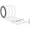 Átlátszó PVC ajtófüggöny 200 mm x 1,6 mm 10 m