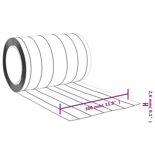 Átlátszó PVC ajtófüggöny 300 mm x 2,6 mm 10 m