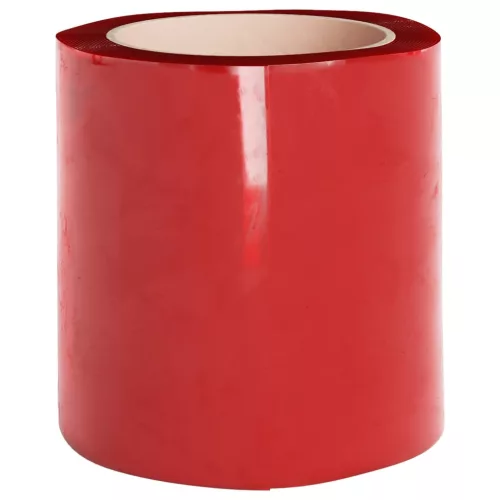 Piros PVC ajtófüggöny 200 mm x 1,6 mm 10 m