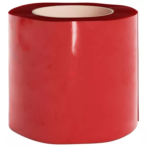 Piros PVC ajtófüggöny 200 mm x 1,6 mm 25 m