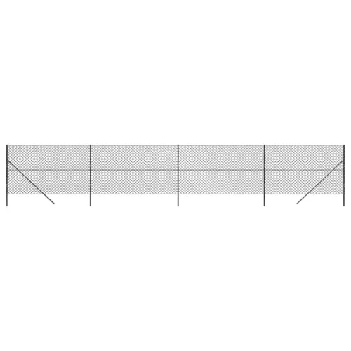 Antracitszürke drótkerítés 2 x 10 m