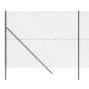 Antracitszürke drótkerítés 2 x 10 m