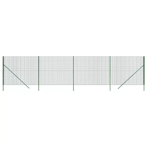 Zöld horganyzott acél drótkerítés 2,2 x 10 m