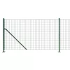 Zöld dróthálós kerítés illesztőperemmel 0,8x25 m