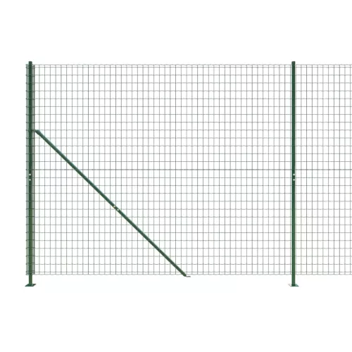 Zöld dróthálós kerítés illesztőperemmel 1,6x25 m