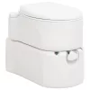 Fehér beépített HDPE és zománc kemping WC 24+17 L
