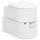 Fehér beépített HDPE és zománc kemping WC 24+17 L