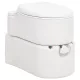 Fehér beépített HDPE és zománc kemping WC 24+17 L