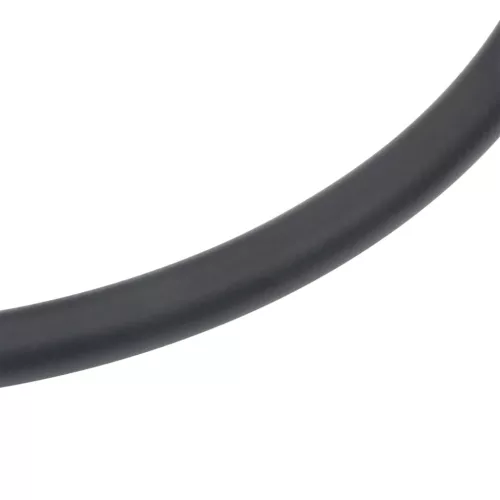 Fekete gumi és PVC hibrid légtömlő 0,6" 2 m