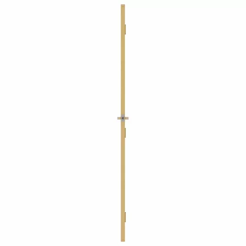 Arany edzett üveg és alumínium vékony beltéri ajtó 83x201,5 cm