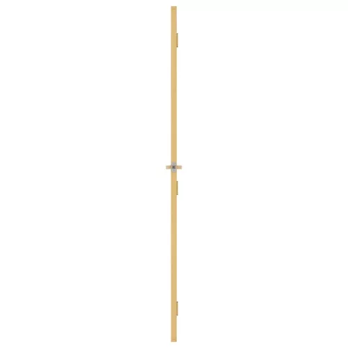 Arany edzett üveg és alumínium vékony beltéri ajtó 76x201,5 cm