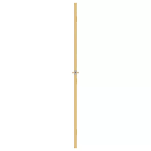 Arany edzett üveg és alumínium vékony beltéri ajtó 93x201,5 cm