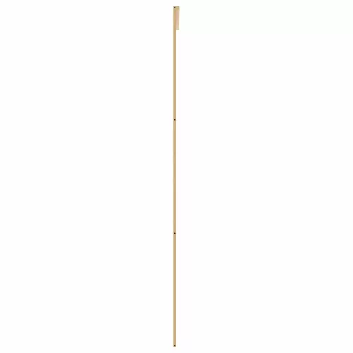 Aranyszínű ESG tejüveg és alumínium tolóajtó 76 x 205 cm