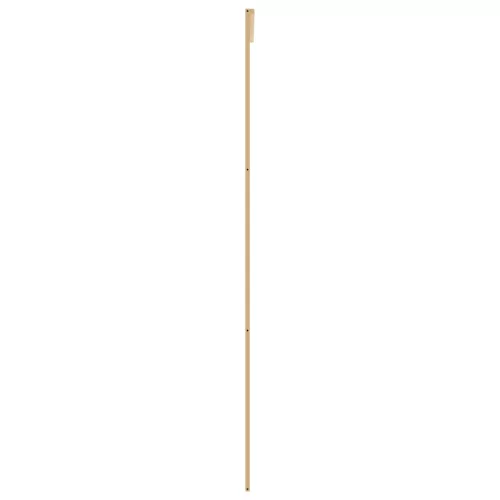 Aranyszínű átlátszó ESG üveg és alumínium tolóajtó 102,5x205 cm