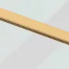 Aranyszínű átlátszó ESG üveg és alumínium tolóajtó 102,5x205 cm