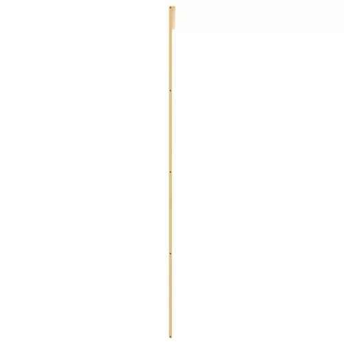 Aranyszínű átlátszó ESG üveg és alumínium tolóajtó 102,5x205 cm