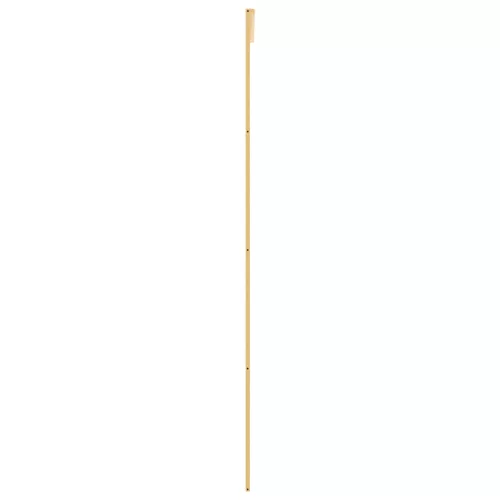 Aranyszínű ESG tejüveg és alumínium tolóajtó 102,5 x 205 cm