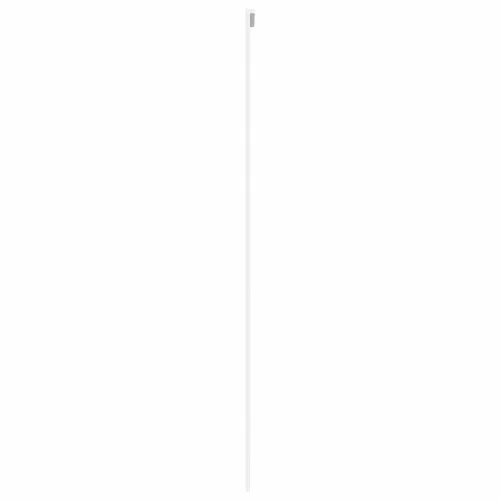 Fehér edzett üveg és alumínium tolóajtó 102,5 x 205 cm