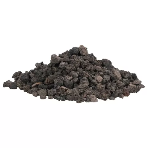 Fekete vulkanikus kőzetek 1-2 cm 25 kg