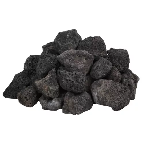 Fekete vulkanikus kőzetek 3-5 cm 10 kg