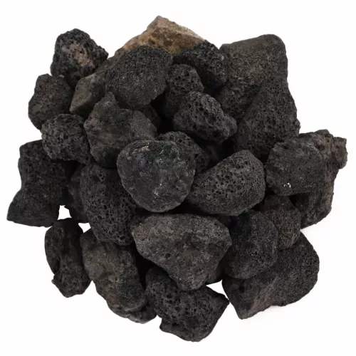 Fekete vulkanikus kőzetek 3-5 cm 10 kg