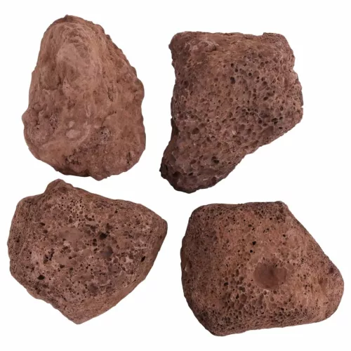 Piros vulkanikus kőzetek 10-30 cm 10 kg