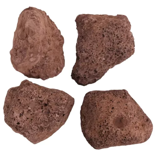 Piros vulkanikus kőzetek 10-30 cm 25 kg