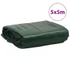Zöld ponyva 5 x 5 m 650 g/m²