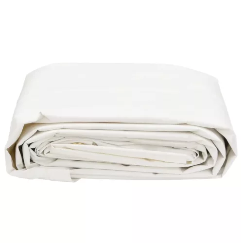 Fehér ponyva 1 x 2,5 m 650 g/m²