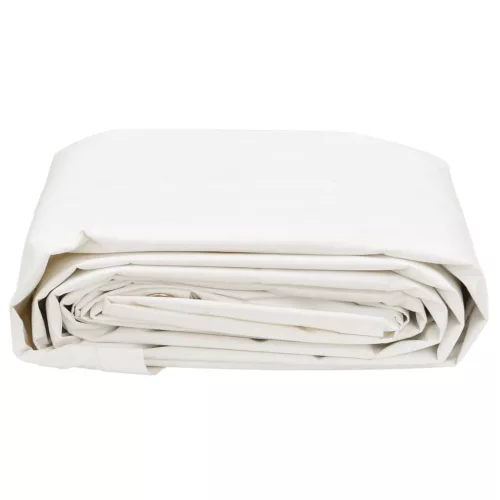 Fehér ponyva 2,5 x 4,5 m 650 g/m²