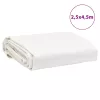Fehér ponyva 2,5 x 4,5 m 650 g/m²