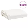 Fehér ponyva 5 x 6 m 650 g/m²