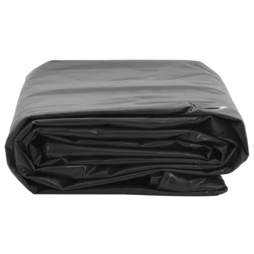 Fekete ponyva 5 x 7 m 650 g/m²
