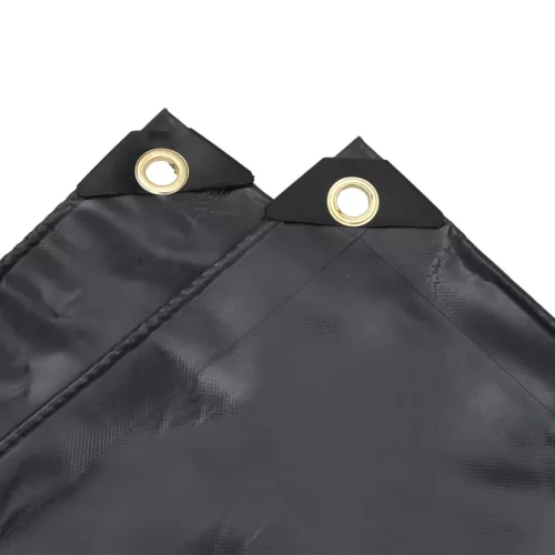 Antracitszürke ponyva 650 g/m² 1,5 x 10 m