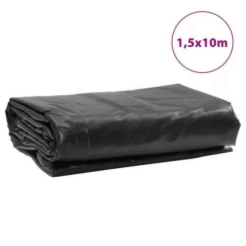Antracitszürke ponyva 650 g/m² 1,5 x 10 m