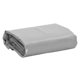 Szürke ponyva 3,5 x 5 m 650 g/m²