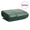 Zöld ponyva 3 x 3 m 650 g/m²