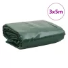 Zöld ponyva 3 x 5 m 650 g/m²