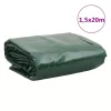 Zöld ponyva 1,5 x 20 m 650 g/m²