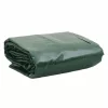 Zöld ponyva 3,5 x 5 m 650 g/m²