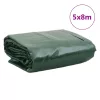 Zöld ponyva 5 x 8 m 650 g/m²