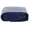 Kék ponyva 1,5 x 10 m 650 g/m²
