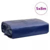 Kék ponyva 5 x 8 m 650 g/m²