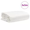 Fehér ponyva 3 x 5 m 650 g/m²