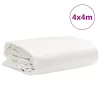 Fehér ponyva 4 x 4 m 650 g/m²