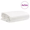 Fehér ponyva 4 x 5 m 650 g/m²
