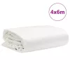 Fehér ponyva 4 x 6 m 650 g/m²