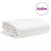 Fehér ponyva 4 x 8 m 650 g/m²