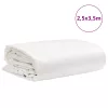 Fehér ponyva 2,5 x 3,5 m 650 g/m²